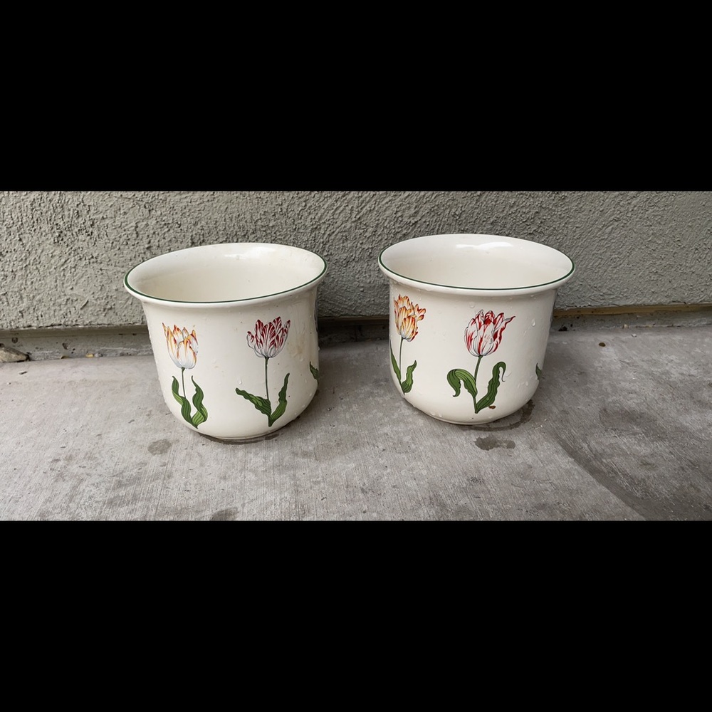 2 Authentic “TIFFANY TULIPS” by Tiffany & Co